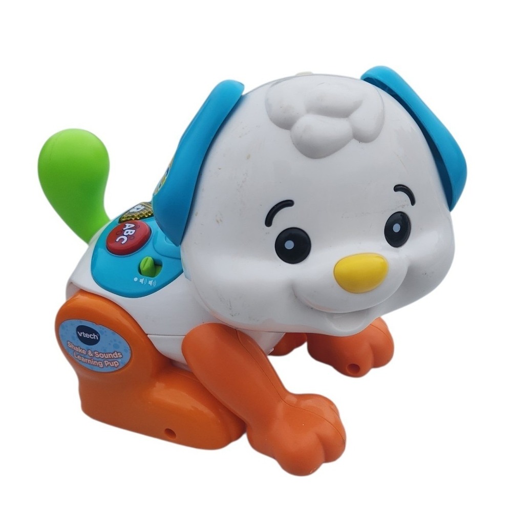 VTech Shake and Sounds Learning Pup Interactive Educational Toy Blue Orange
